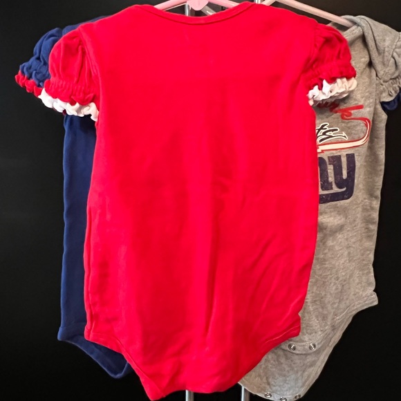 New York giants onesies set of 3 - Picture 6 of 7